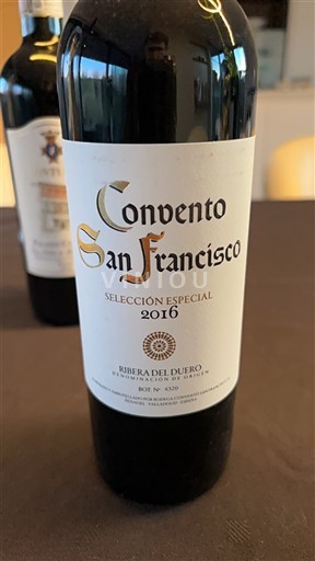 Castilien og León Ribera del Duero Convento San Francisco Selección Especial 2016