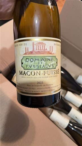 Burgundy Mâcon and Mâcon-Villages Domaine Fussiacus 2023