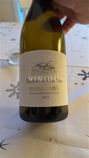 Borgoña Pouilly-fuissé Domaine Les Vieux Murs 2023
