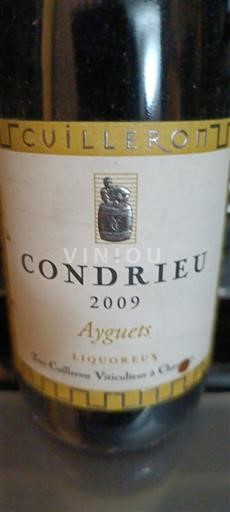 Rhônen laakso Condrieu Yves Cuilleron Ayguets 2009