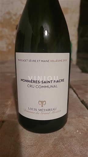 Loirevallei Muscadet-Sèvre-et-Maine Louis Métaireau Grand Mouton Monnières-Saint Fiacre Cru Communal 2010