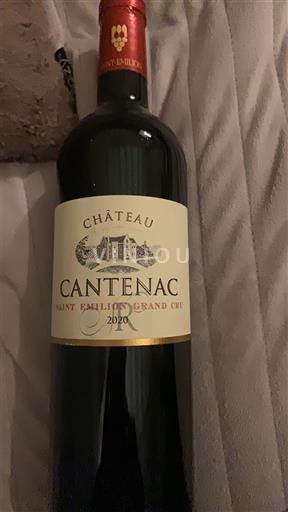 Бордо Сент-Емільйон Гран Крю Château Cantenac 2020