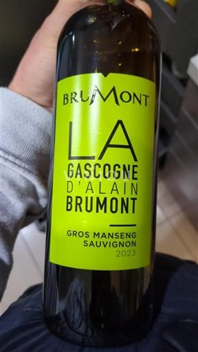 Sudoeste Côtes de Gascogne Brumont La Gascogne d'Alain Brumont Gros Manseng Sauvignon 2023