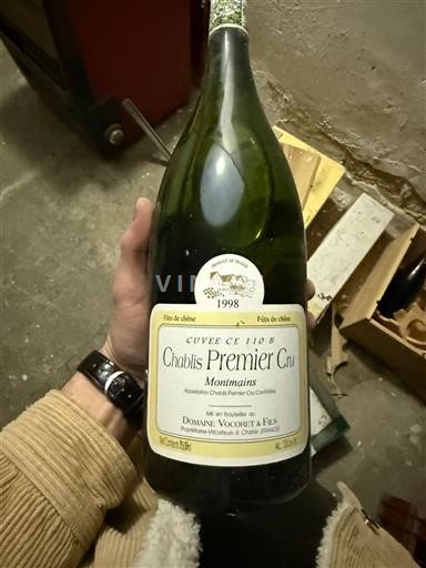 Burgundsko Chablis Premier Cru Domaine Vocoret & Fils CE 110 B Fûts de chêne 1998