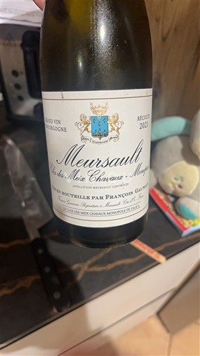 Borgonha Meursault François Gaunoux Clos des Meix Chavaux Monopole 2021