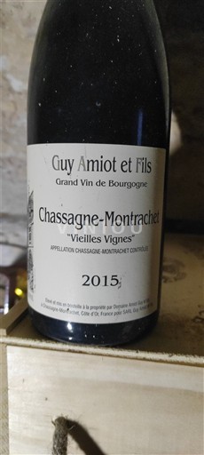 Burgundsko Chassagne-montrachet Guy Amiot et Fils Vieilles Vignes 2015