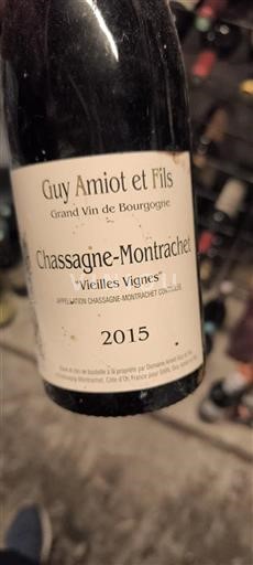 Borgoña Chassagne-Montrachet Guy Amiot et Fils Vieilles Vignes 2015
