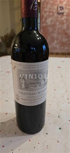 Burdeos Bordeaux superior Château Montlau 2005