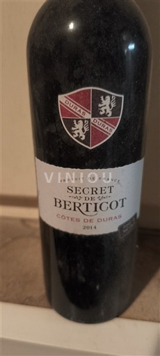 Tây Nam Côtes-de-duras Berticot Secret de Berticot 2014