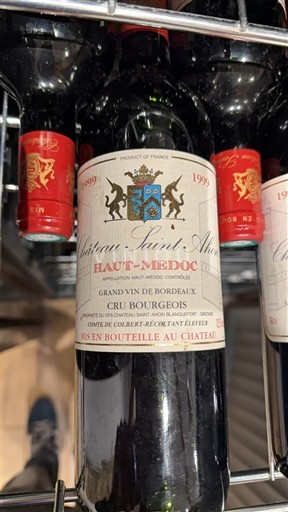 Burdeos Haut-Médoc Château Saint Ahon 1999