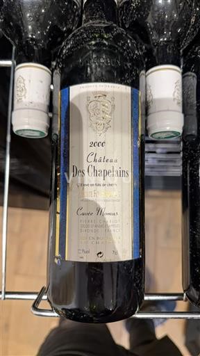 Bordéus Côtes-de-bourg Château S Chapelains Momus 2000
