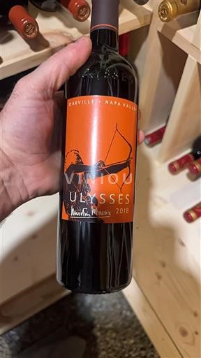 Vùng trồng nho được cấp phép California Oakville Ulysses 2018