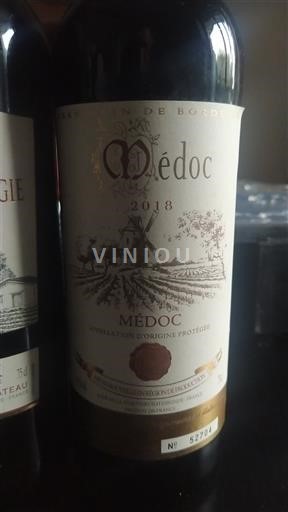 Bordeaux Médoc Baron de Bodes 2018