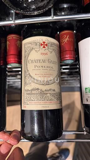 Bordeaux Pomerol Château Gazin 1996
