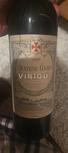 Бордо Помероль Château Gazin 1996