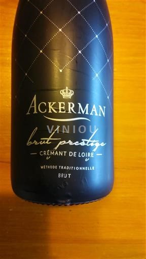 Valle della Loira Crémant-de-Loire Ackerman Brut Prestige Senza annata