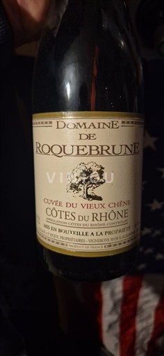 Valle del Rodano Côtes-du-Rhône Domaine Roquebrune du Vieux Chêne Senza annata