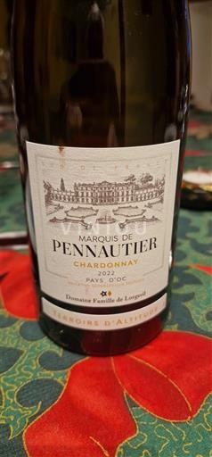 Languedoc ja Roussillon Pays d'Oc Marquis de Pennautier 2022