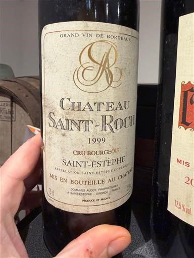 Burdeos Saint-Estèphe Cru Bourgeois Château Saint-Roch 1999