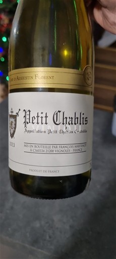 Bourgondië Petit-Chablis Augustin Florent Niet-geïntegreerd