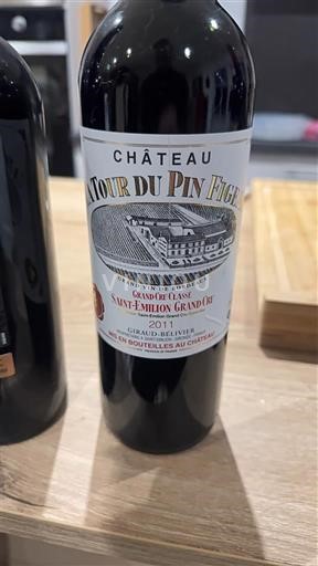 Vine Rouge sec Grand Cru Classé Château Tour du Pin Figeac 2011 Frankrig Bordeaux Saint-Émilion Grand Cru AOC Grand Cru