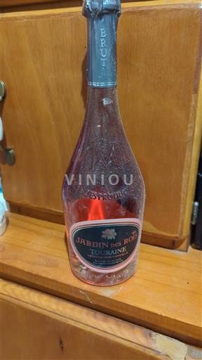 Vinhos Espumantes Rosé brut Jardin des Rois Non millésimé França Vale do Loire Touraine AOC