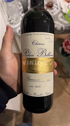 Bordeaux Graves-de-vayres Château Pichon Belleme 2018