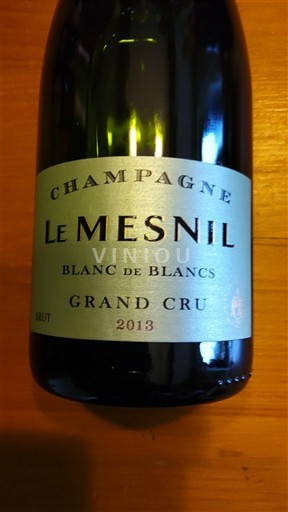 Champagne Grand Cru Le Mesnil Blanc de Blancs 2013