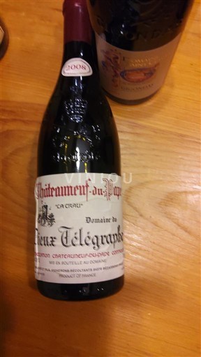 Rona dolina Châteauneuf-du-Pape Domaine Vieux Télégraphe La Crau 2008