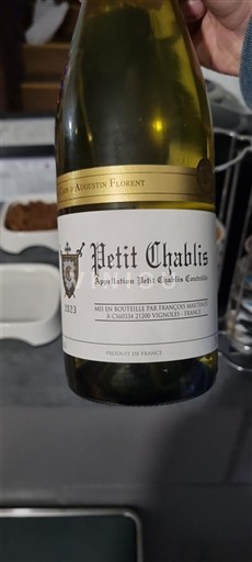 Bourgogne Petit-chablis Maison Augustin Florent 2023