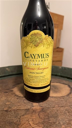 Vùng trồng nho được cấp phép California Napa Valley Caymus Vineyards Cabernet Sauvignon 2020