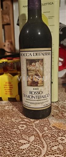 Vénétie Montello Rosso Rocca di Fabbri 1986