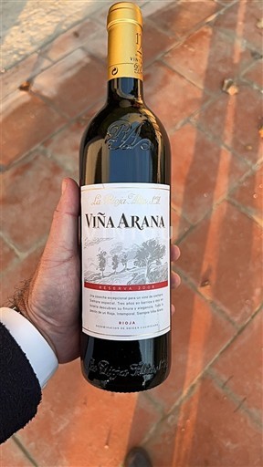 La Rioja Rioja La Rioja Alta Viña Arana Reserva 2008