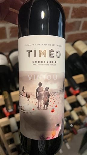 Langvedok Corbières Domaine Sainte Marie des Crozes Timéo Neleten.