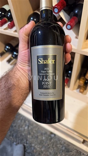 Vùng trồng nho được cấp phép California Napa Valley Shafer One Point Five 2021