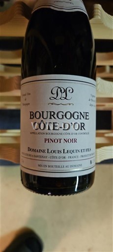 Burgundsko Burgundsko Côte d'Or Domaine Louis Lequin et Fils 2019