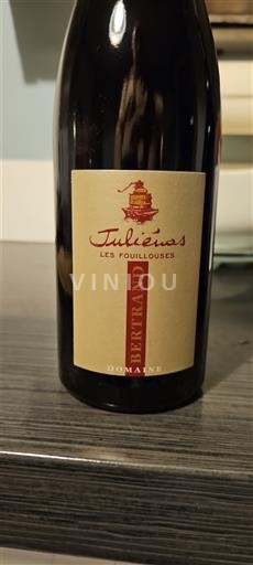 Beaujolais Juliénas Domaine Bertrand Les Fouillouses 2014