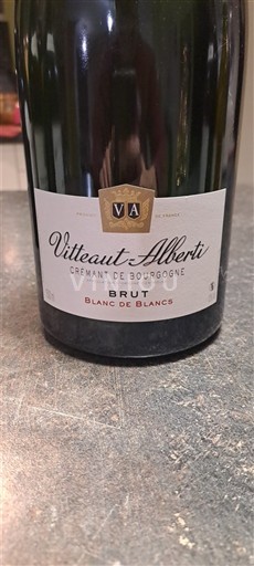 Borgoña Crémant de Borgoña Vitteaut-Alberti Blanc de Blancs Sin añada