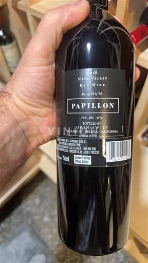 Vùng trồng nho được cấp phép California Napa Valley Orin Swift Papillon 2018