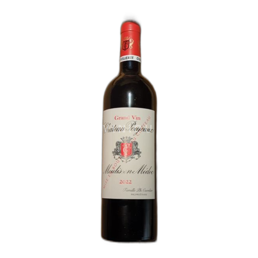 Bordeaux Moulis-en-Médoc Château Poujeaux Cru bourgeois 2022