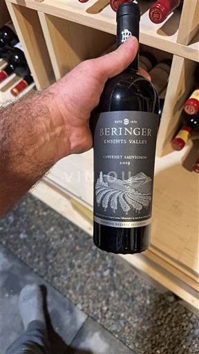 Vùng trồng nho được cấp phép California Thung lũng Knights Beringer Knights Valley Cabernet Sauvignon 2019