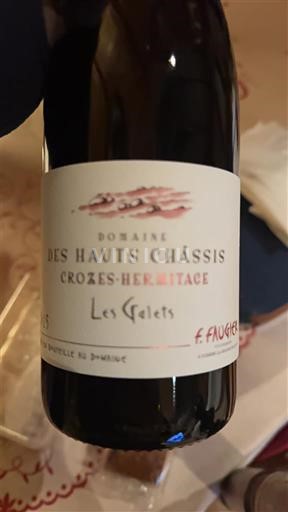 Rhônetal Crozes-Hermitage Domaine S Hauts Châssis Les Galets Ohne Jahrgang