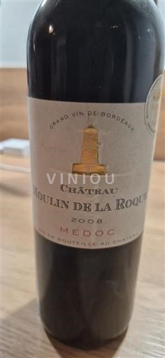 Bordeaux Médoc Château Moulin de la Roque 2008