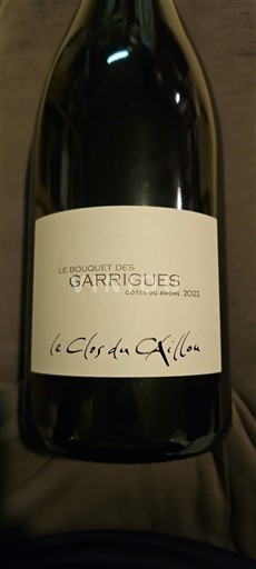 Valle del Rodano Côtes-du-Rhône Le Clos du Caillou Le Bouquet des Garrigues 2022