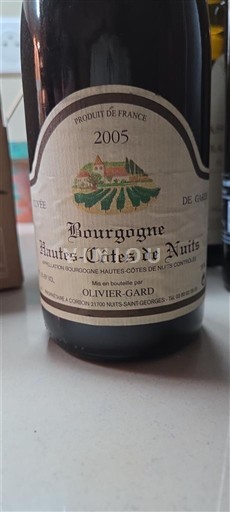 Burgundsko Nespecifikováno Olivier-Gard 2005