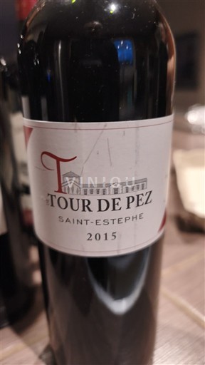 Bordeaux Saint-Estèphe Tour de Pez 2015