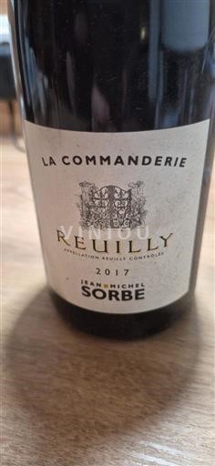 Loire-dalen Reuilly Jean-Michel Sorbe La Commanderie 2017