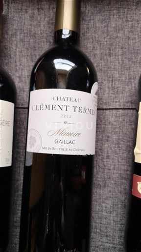 Sud-Vest Gaillac Château Clément Termes Mémoire 2014