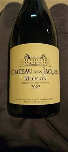 Víno Rouge sec Château S Jacques 2022 Francie Beaujolais Morgon AOC