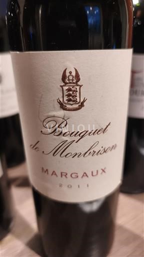 Bordeaux Margaux Château Monbrison Bouquet de Monbrison 2011